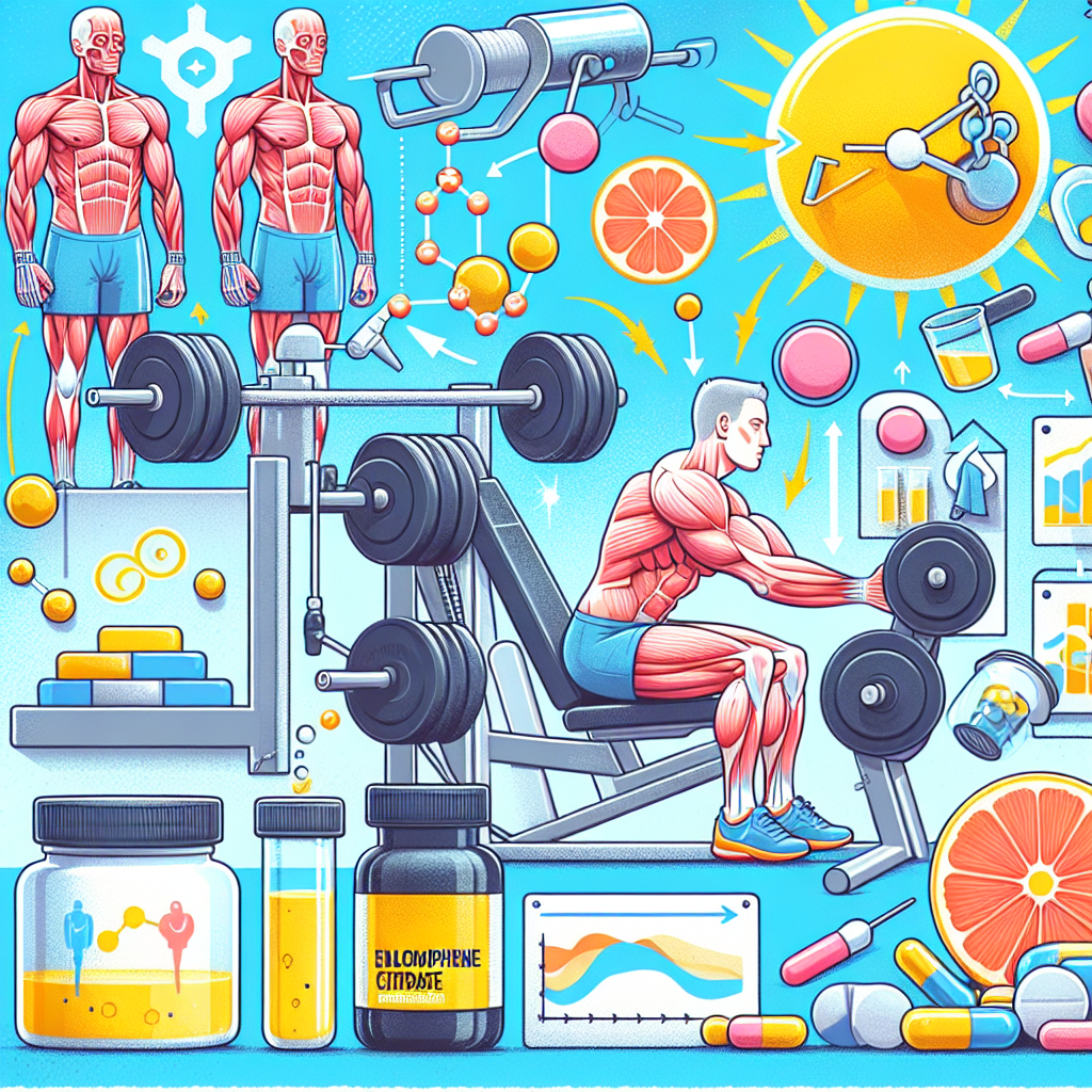 Gli effetti dell'Enclomifene citrato sul recupero muscolare post-allenamento