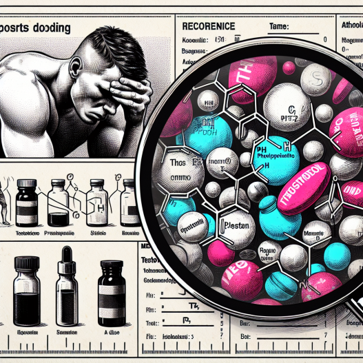 Testosterone fenilpropionato nel doping sportivo: come riconoscerne l'uso