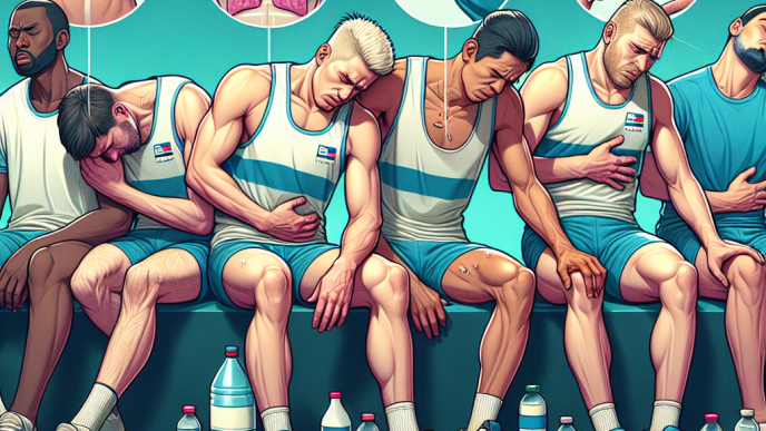 Gli effetti collaterali dell'abuso di acqua battericida per iniezioni negli sportivi